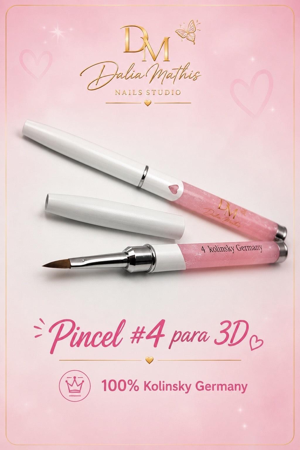 PINCEL KOLINSKY #4 PARA 3D