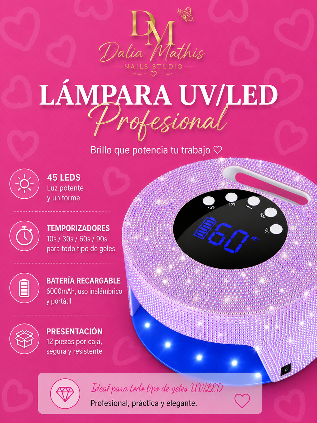 LAMPARA UV/ LED PROFESIONAL